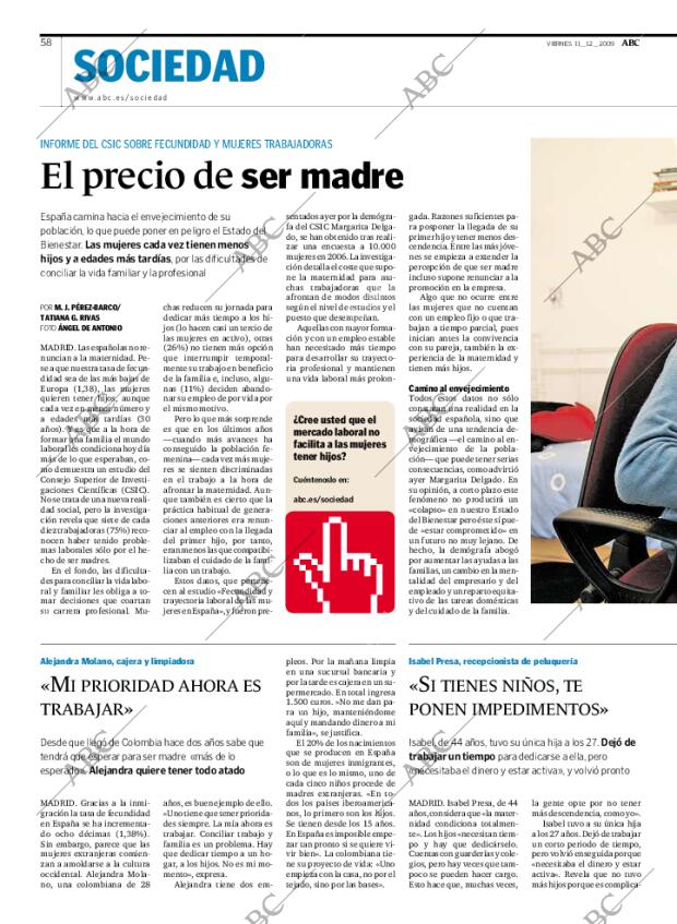 ABC MADRID 11-12-2009 página 58