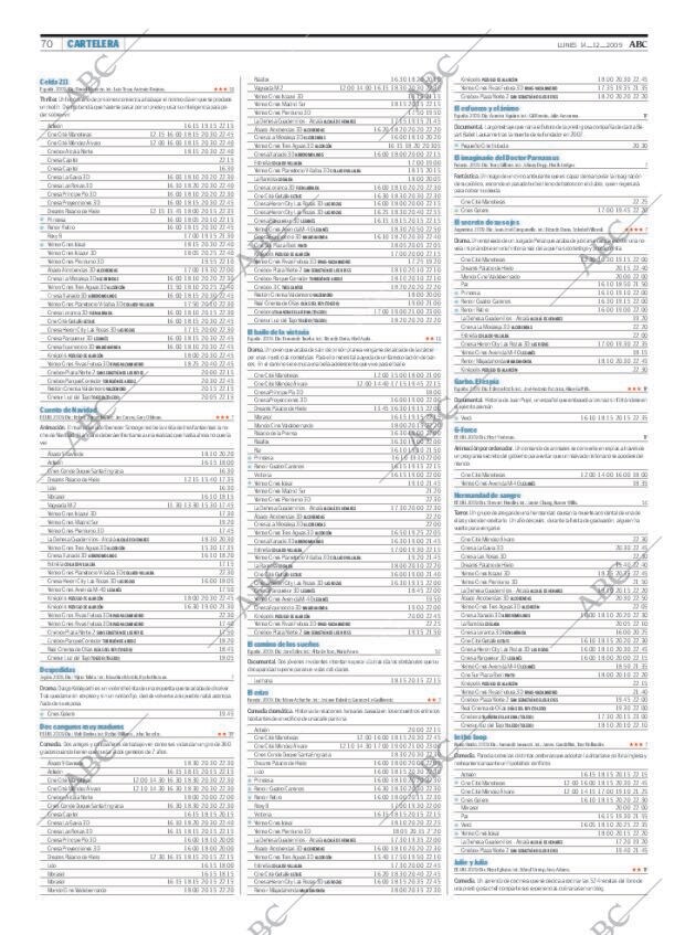 ABC MADRID 14-12-2009 página 70