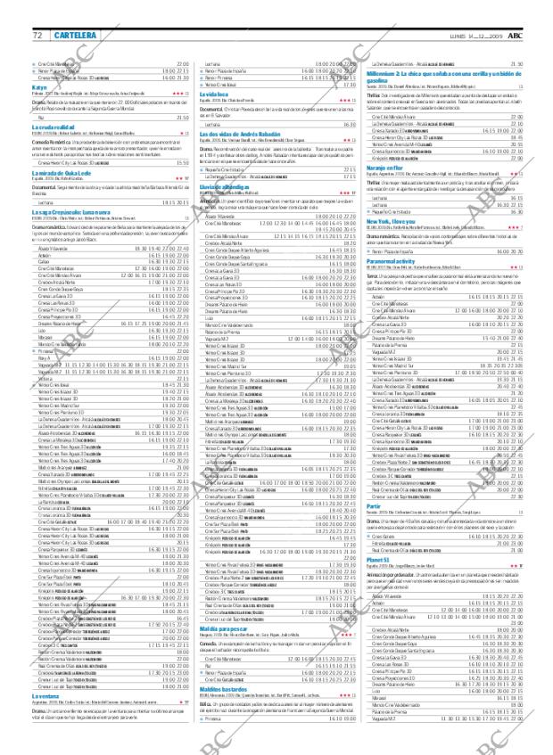 ABC MADRID 14-12-2009 página 72