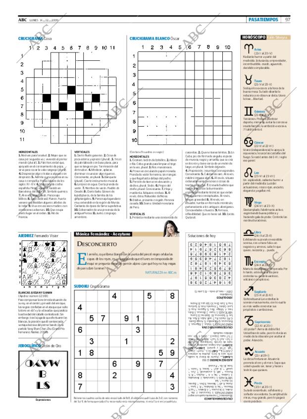 ABC MADRID 14-12-2009 página 97
