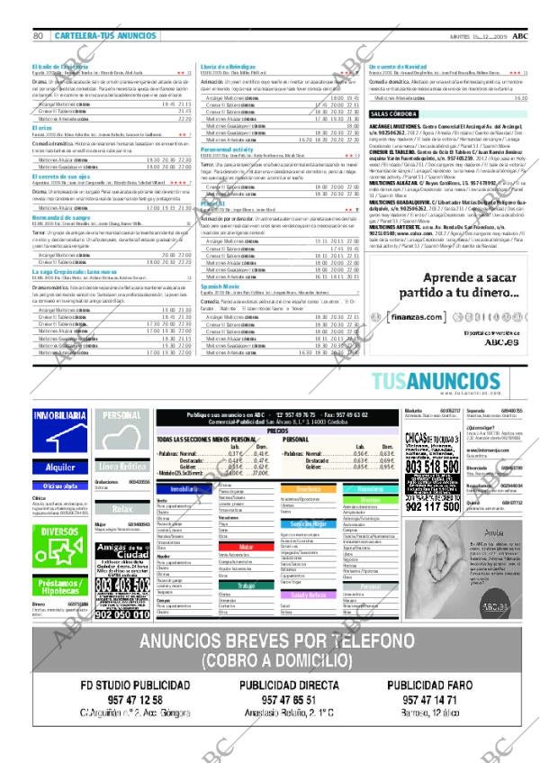 ABC CORDOBA 15-12-2009 página 80