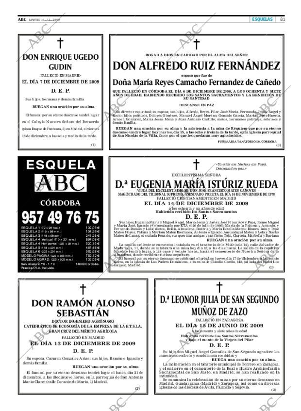 ABC CORDOBA 15-12-2009 página 81