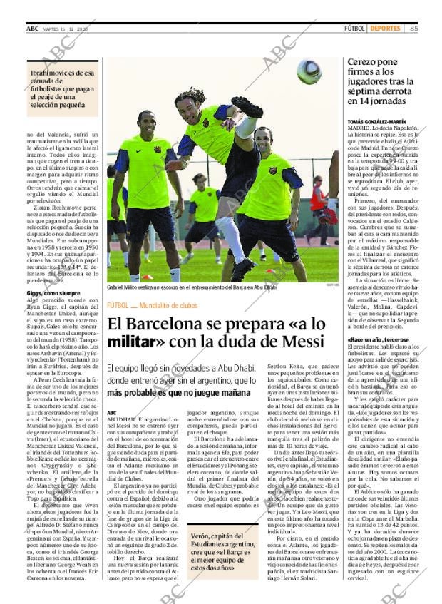 ABC CORDOBA 15-12-2009 página 85