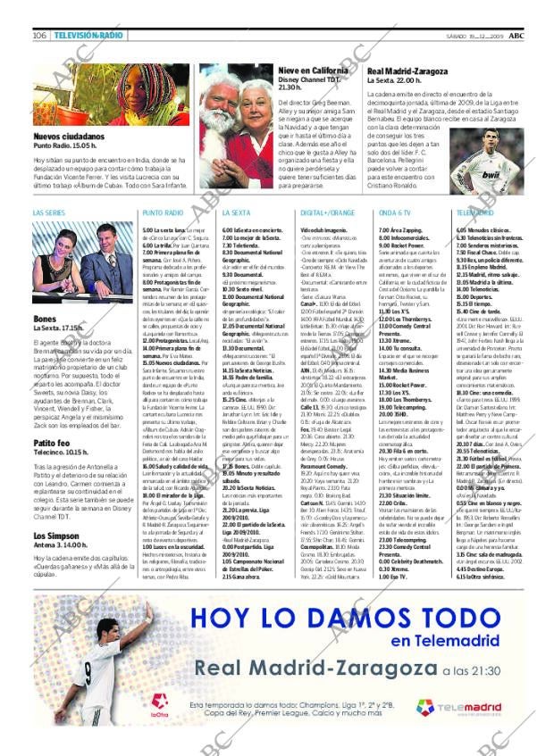 ABC MADRID 19-12-2009 página 108