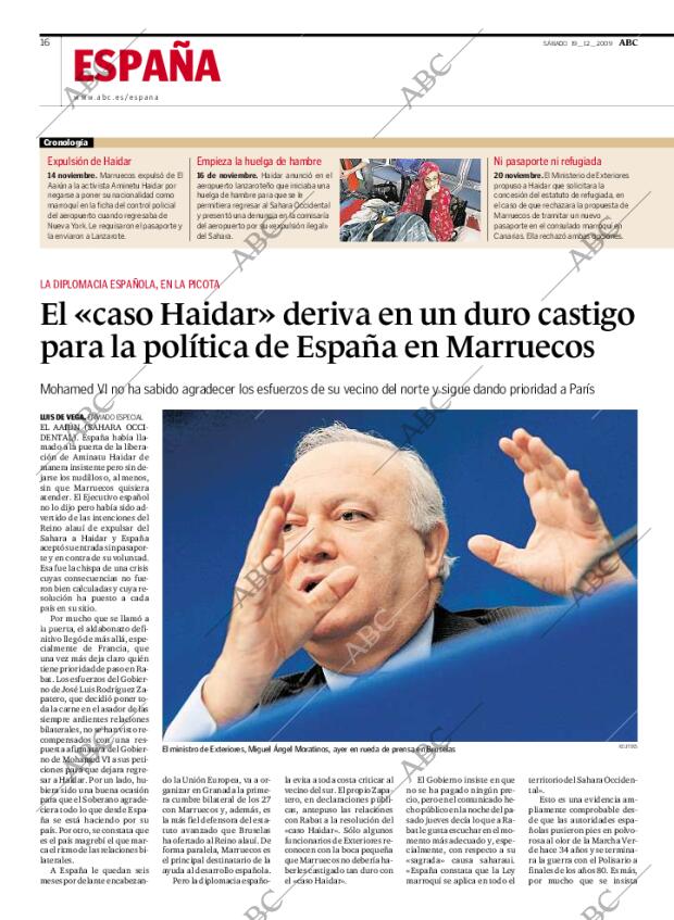ABC MADRID 19-12-2009 página 18