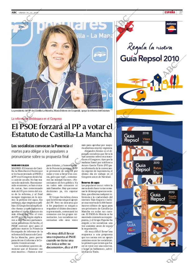 ABC MADRID 19-12-2009 página 29