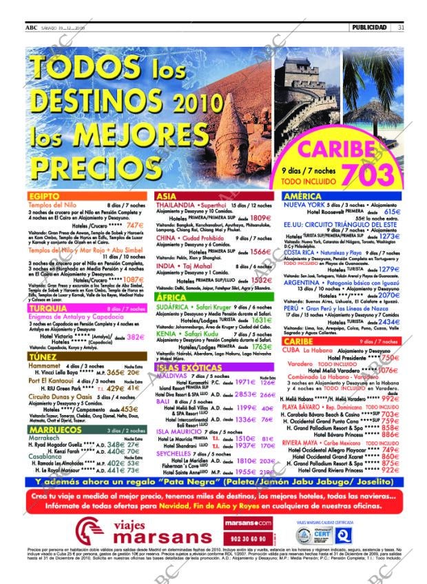 ABC MADRID 19-12-2009 página 33