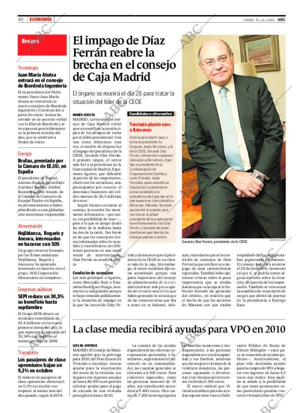 ABC MADRID 19-12-2009 página 42