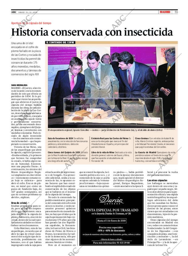 ABC MADRID 19-12-2009 página 57