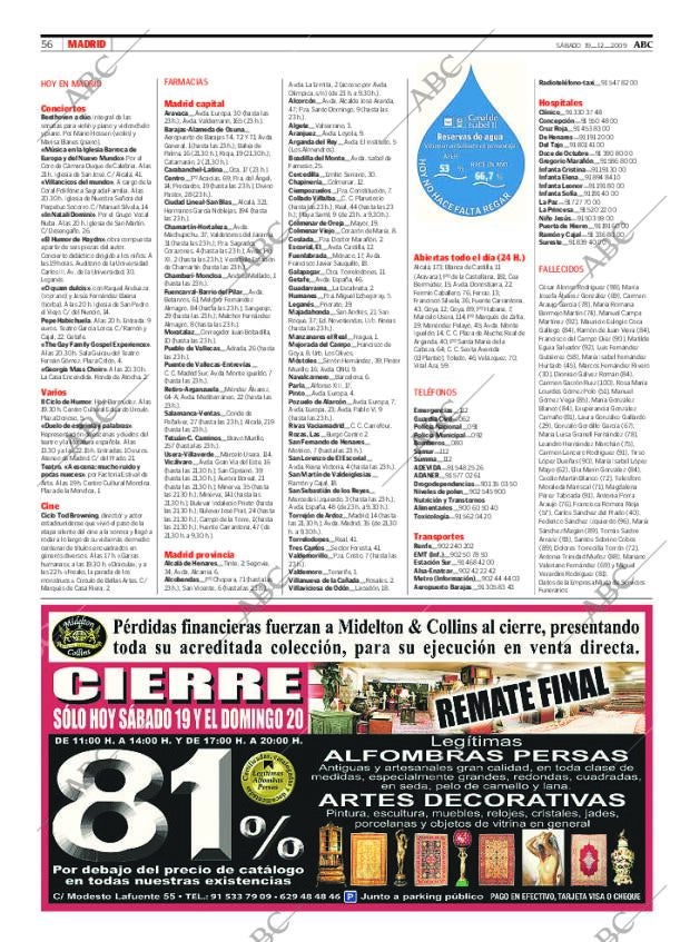 ABC MADRID 19-12-2009 página 58