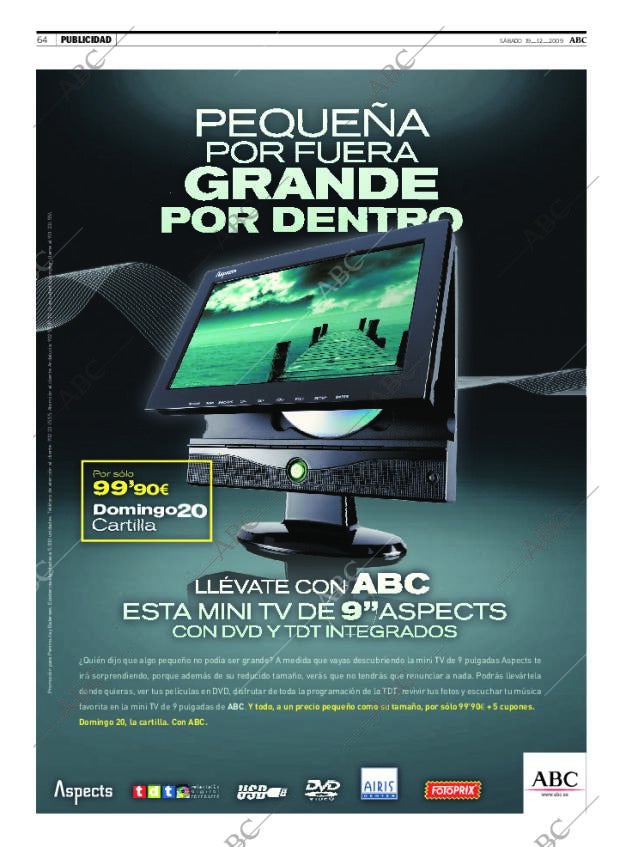 ABC MADRID 19-12-2009 página 66