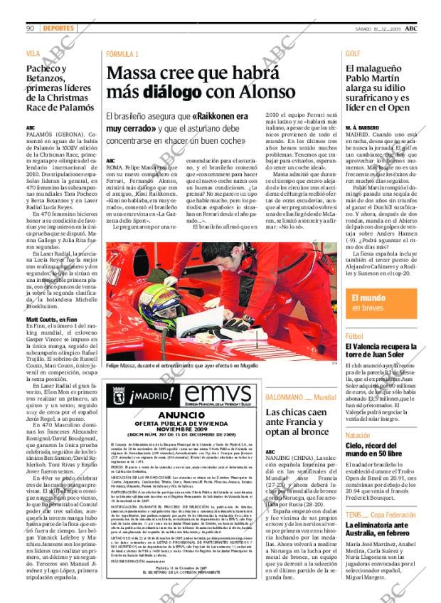 ABC MADRID 19-12-2009 página 92