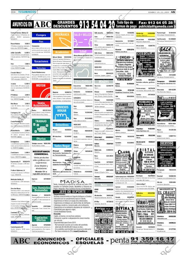 ABC MADRID 20-12-2009 página 104