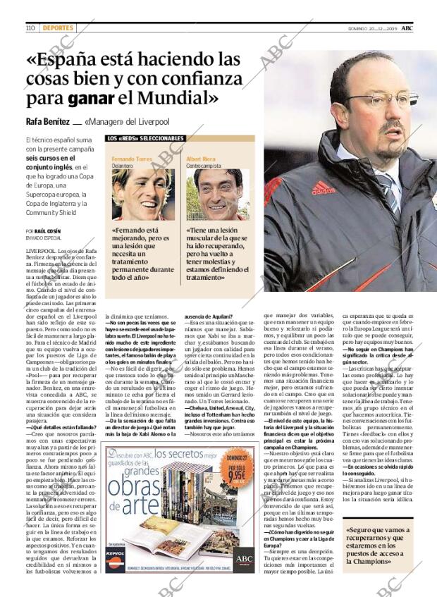 ABC MADRID 20-12-2009 página 110