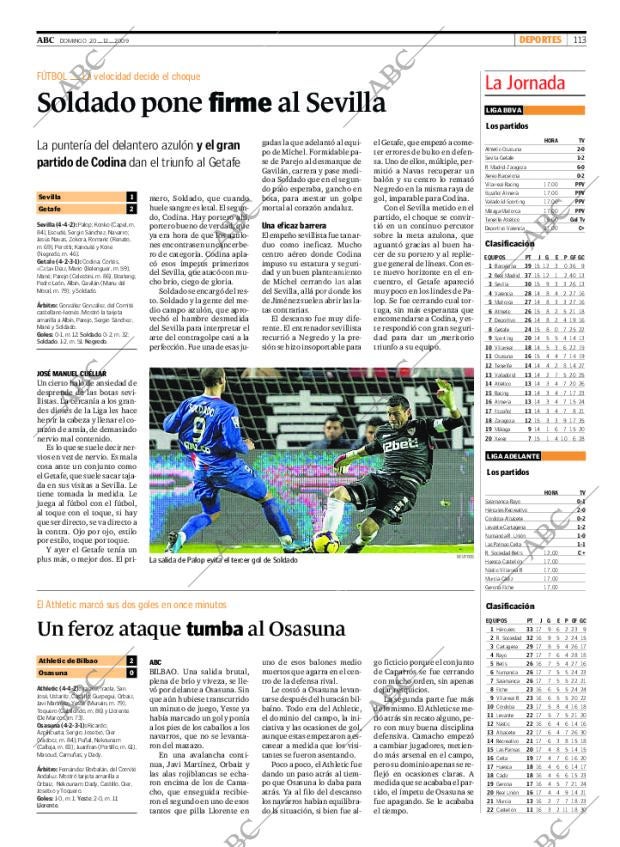 ABC MADRID 20-12-2009 página 113