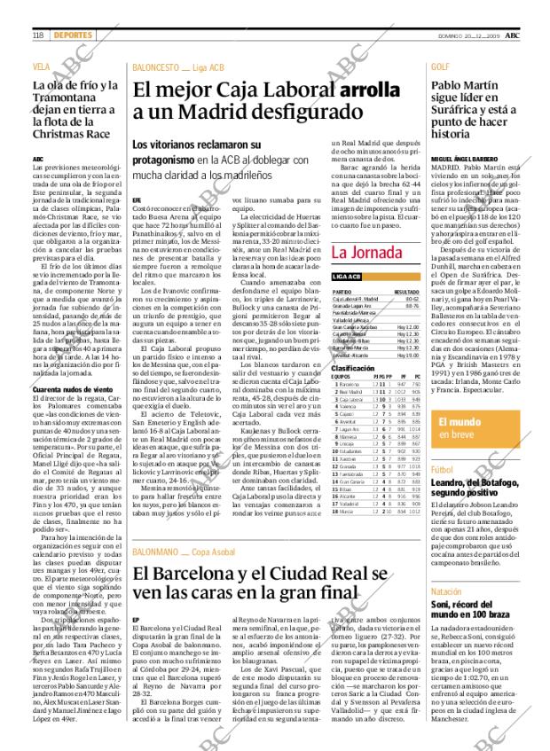 ABC MADRID 20-12-2009 página 118