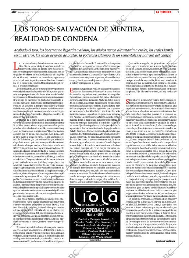 ABC MADRID 20-12-2009 página 3