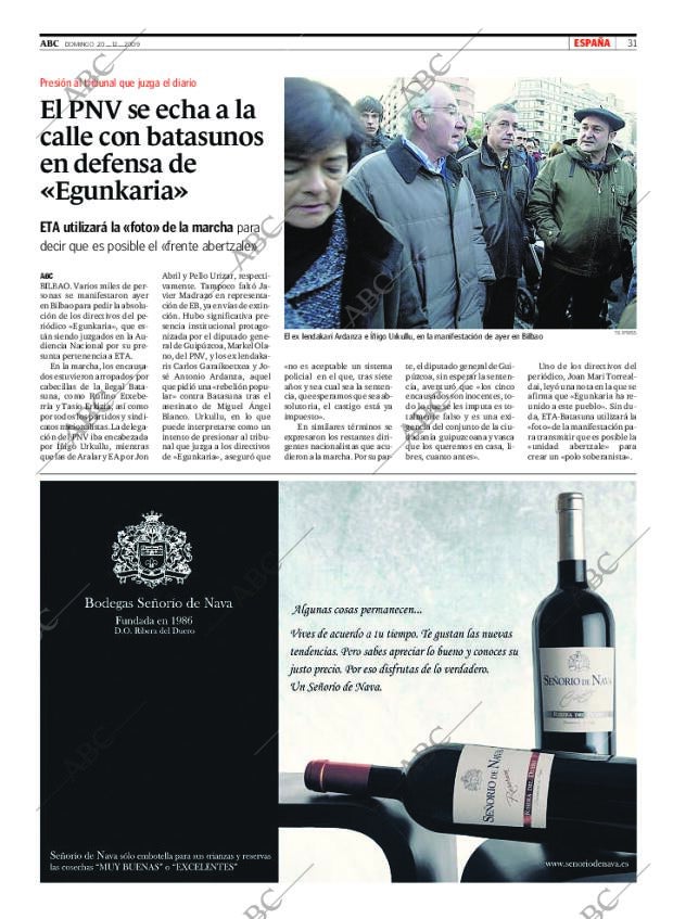 ABC MADRID 20-12-2009 página 31