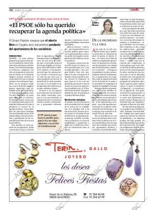 ABC MADRID 20-12-2009 página 33