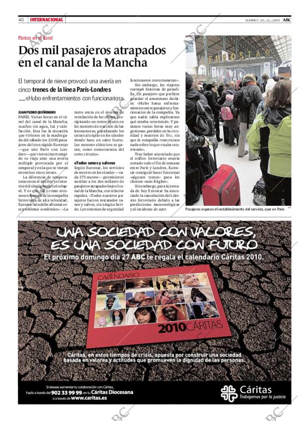 ABC MADRID 20-12-2009 página 40