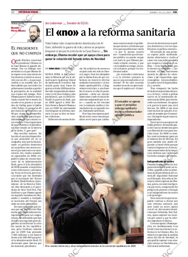ABC MADRID 20-12-2009 página 42