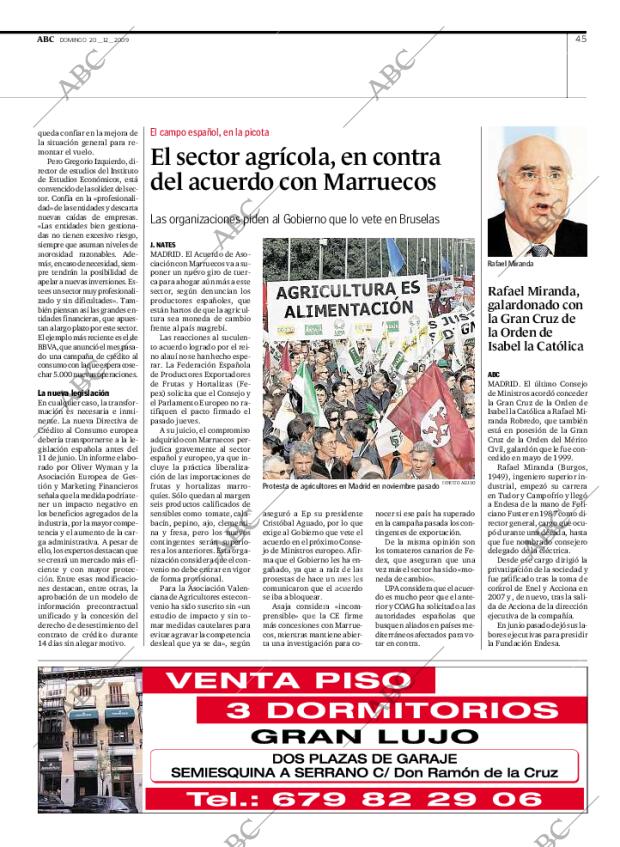ABC MADRID 20-12-2009 página 45