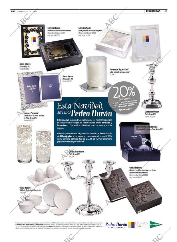 ABC MADRID 20-12-2009 página 47