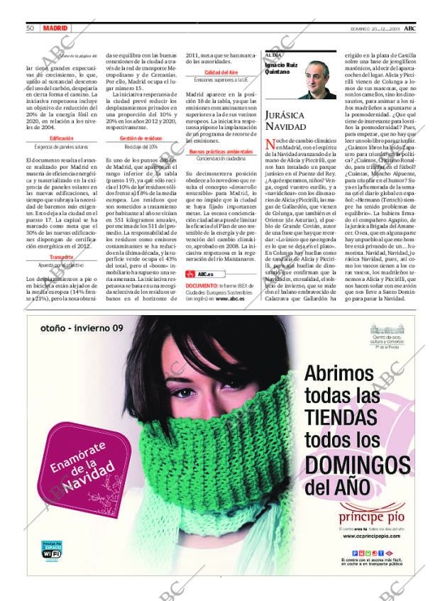 ABC MADRID 20-12-2009 página 50