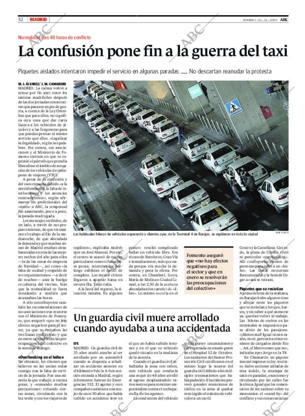 ABC MADRID 20-12-2009 página 52