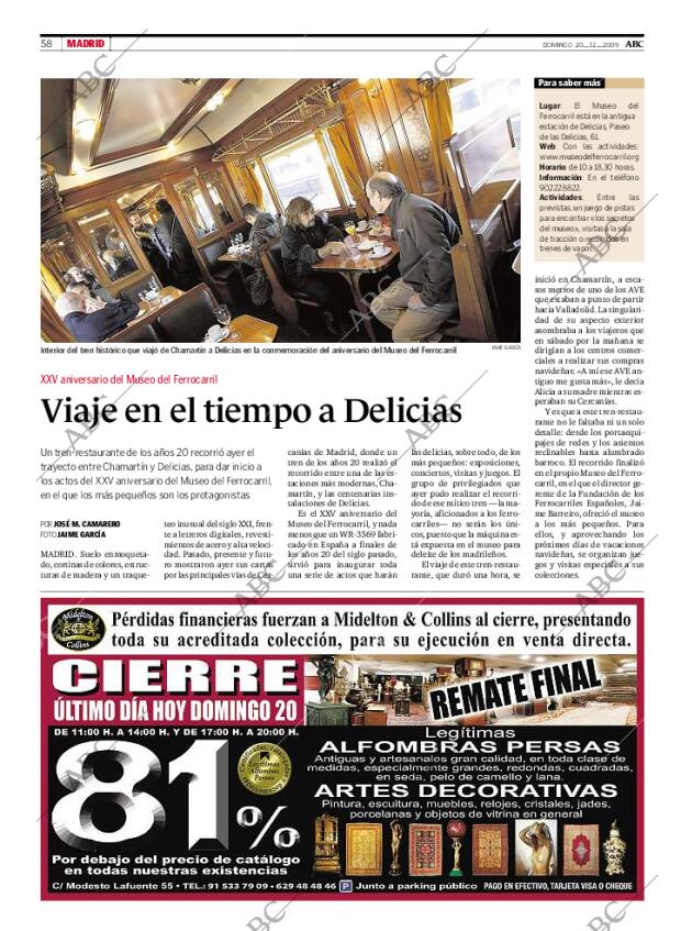 ABC MADRID 20-12-2009 página 58