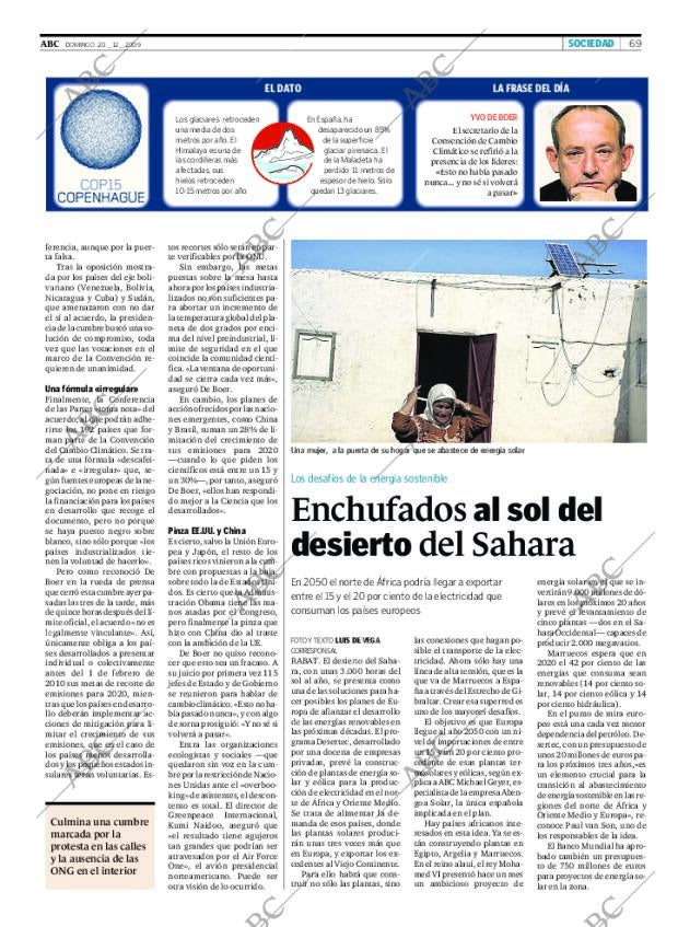 ABC MADRID 20-12-2009 página 69