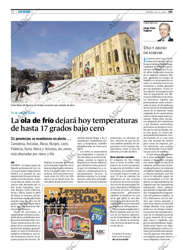ABC MADRID 20-12-2009 página 70