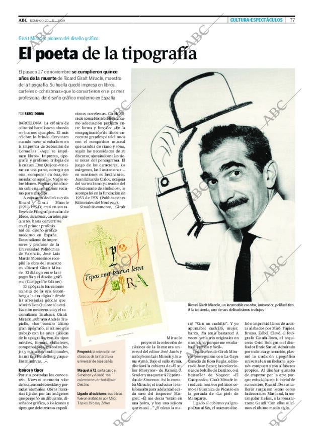 ABC MADRID 20-12-2009 página 77