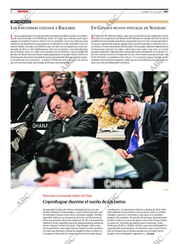 ABC MADRID 20-12-2009 página 8