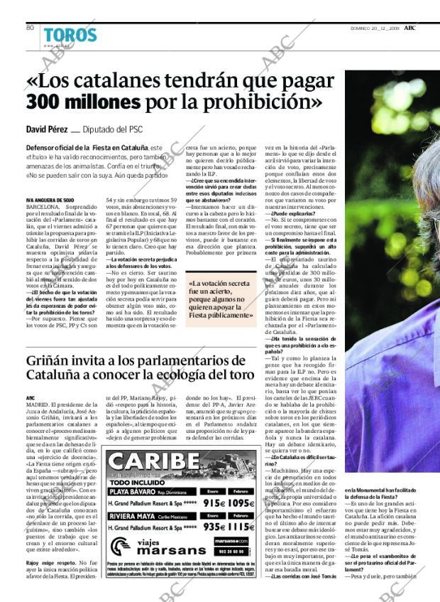 ABC MADRID 20-12-2009 página 80