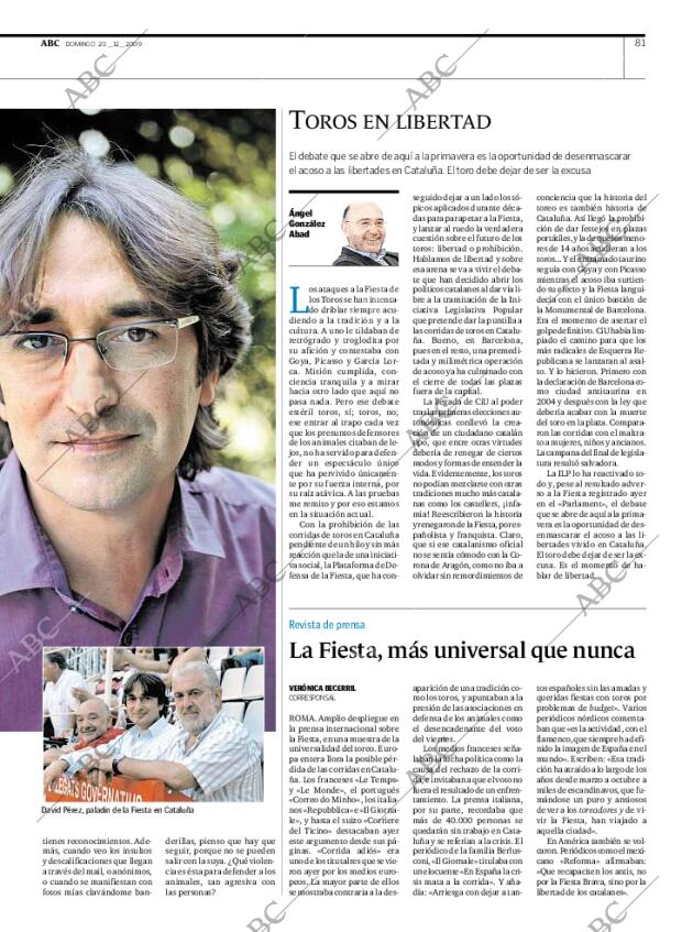 ABC MADRID 20-12-2009 página 81