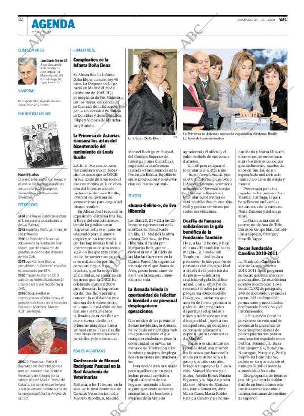 ABC MADRID 20-12-2009 página 82