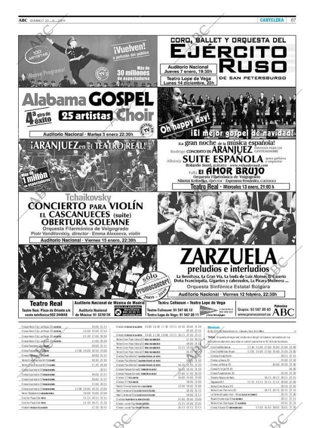 ABC MADRID 20-12-2009 página 87