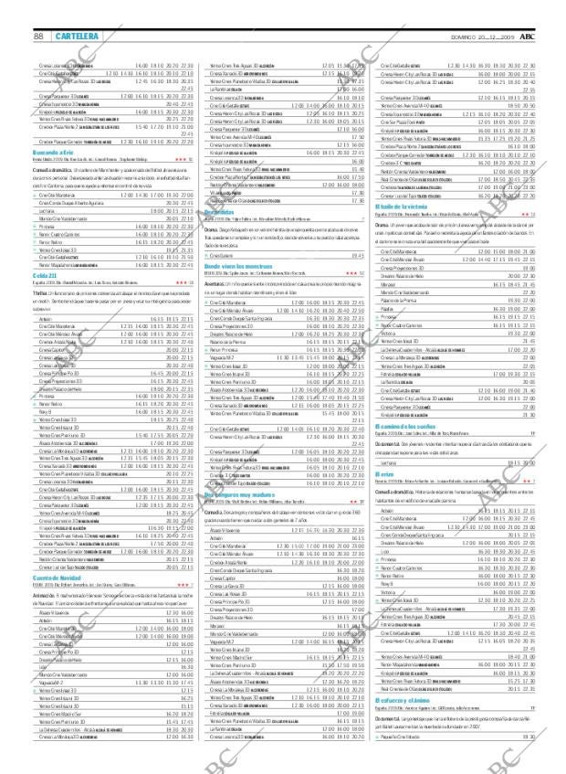 ABC MADRID 20-12-2009 página 88