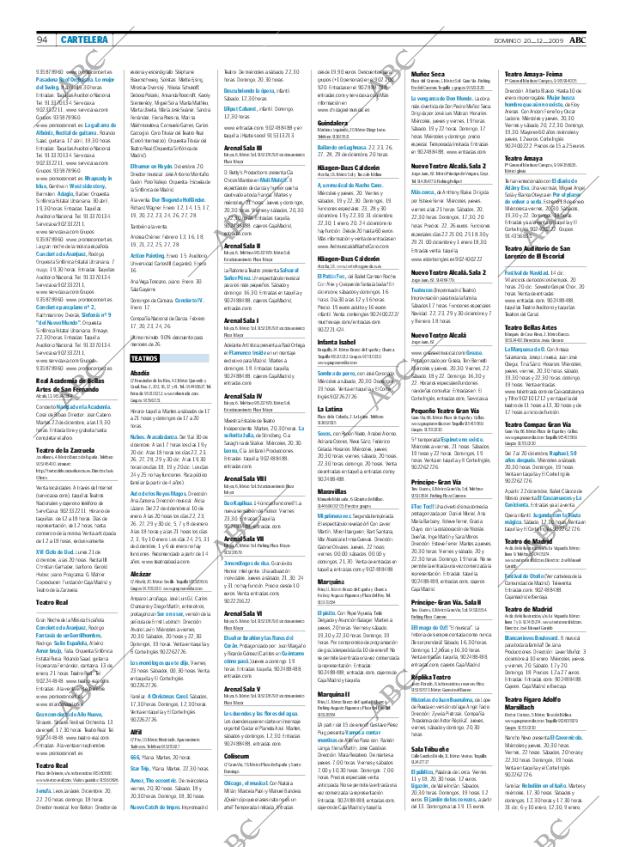 ABC MADRID 20-12-2009 página 94