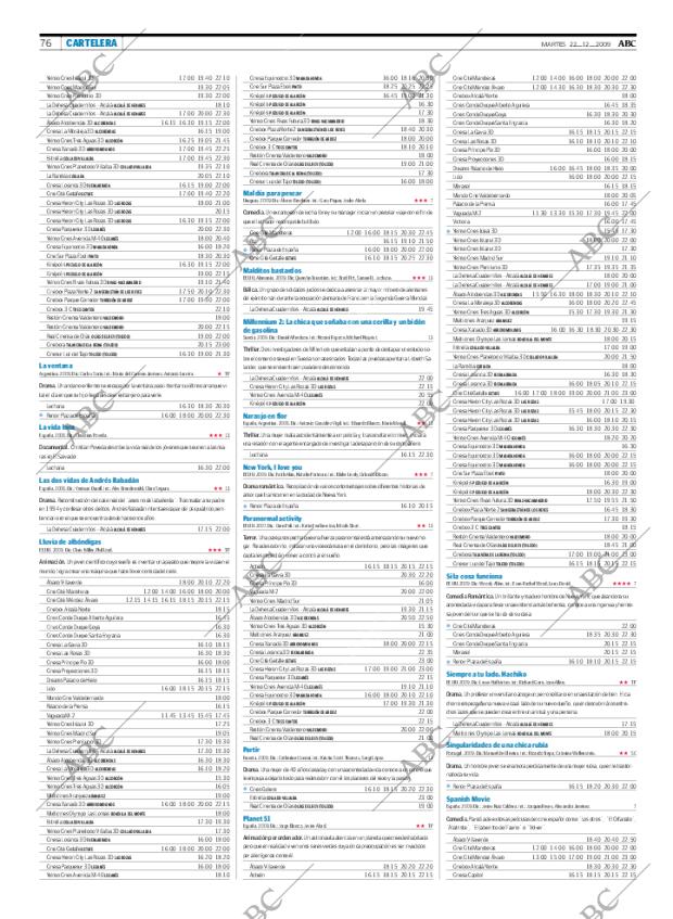 ABC MADRID 22-12-2009 página 76