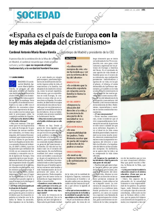 ABC CORDOBA 24-12-2009 página 60