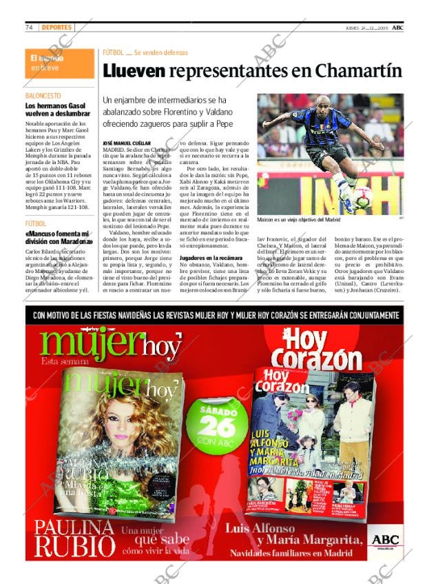 ABC CORDOBA 24-12-2009 página 74