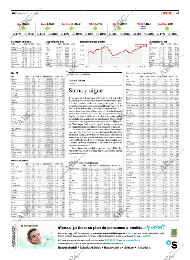 ABC SEVILLA 29-12-2009 página 61
