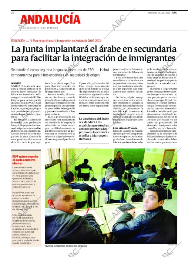 ABC SEVILLA 30-12-2009 página 36