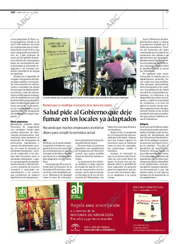 ABC SEVILLA 30-12-2009 página 37