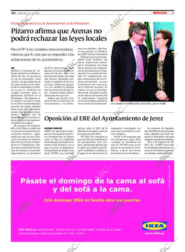 ABC SEVILLA 30-12-2009 página 39