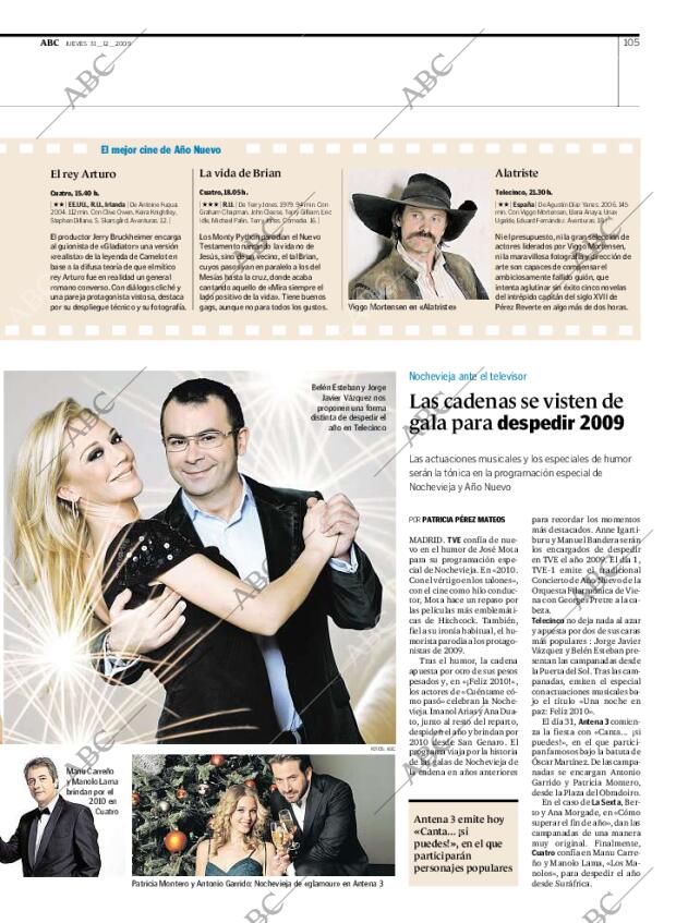 ABC MADRID 31-12-2009 página 105