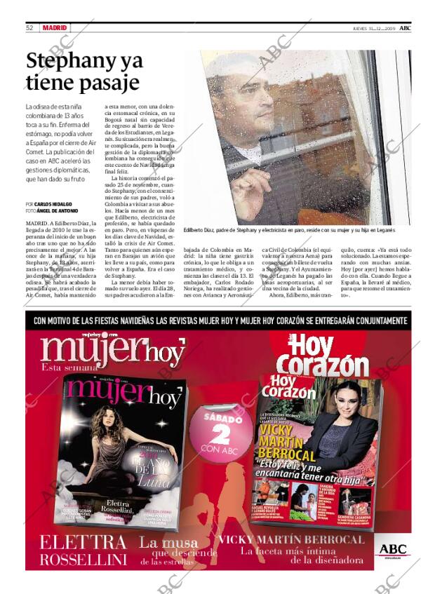 ABC MADRID 31-12-2009 página 52