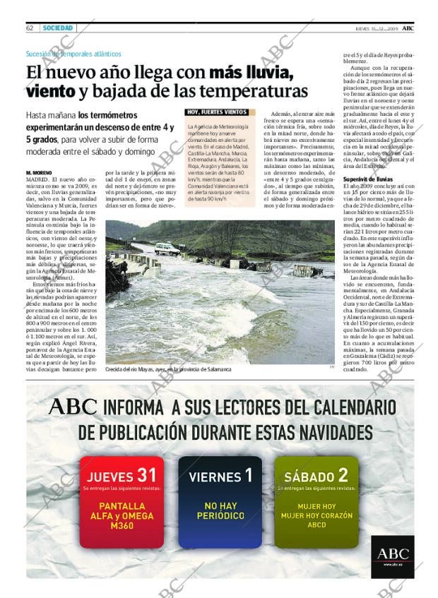 ABC MADRID 31-12-2009 página 62